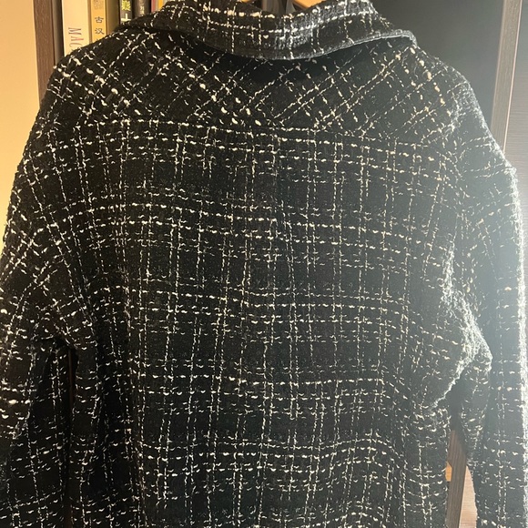 Loose casual plaid shirt with small fragrance - Picture 6 of 6